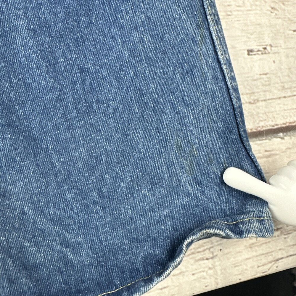 Vintage 70's Wrangler 99001SW Denim Jeans Men's 40x30 Straight Leg USA Made FLAW - Picture 13 of 16